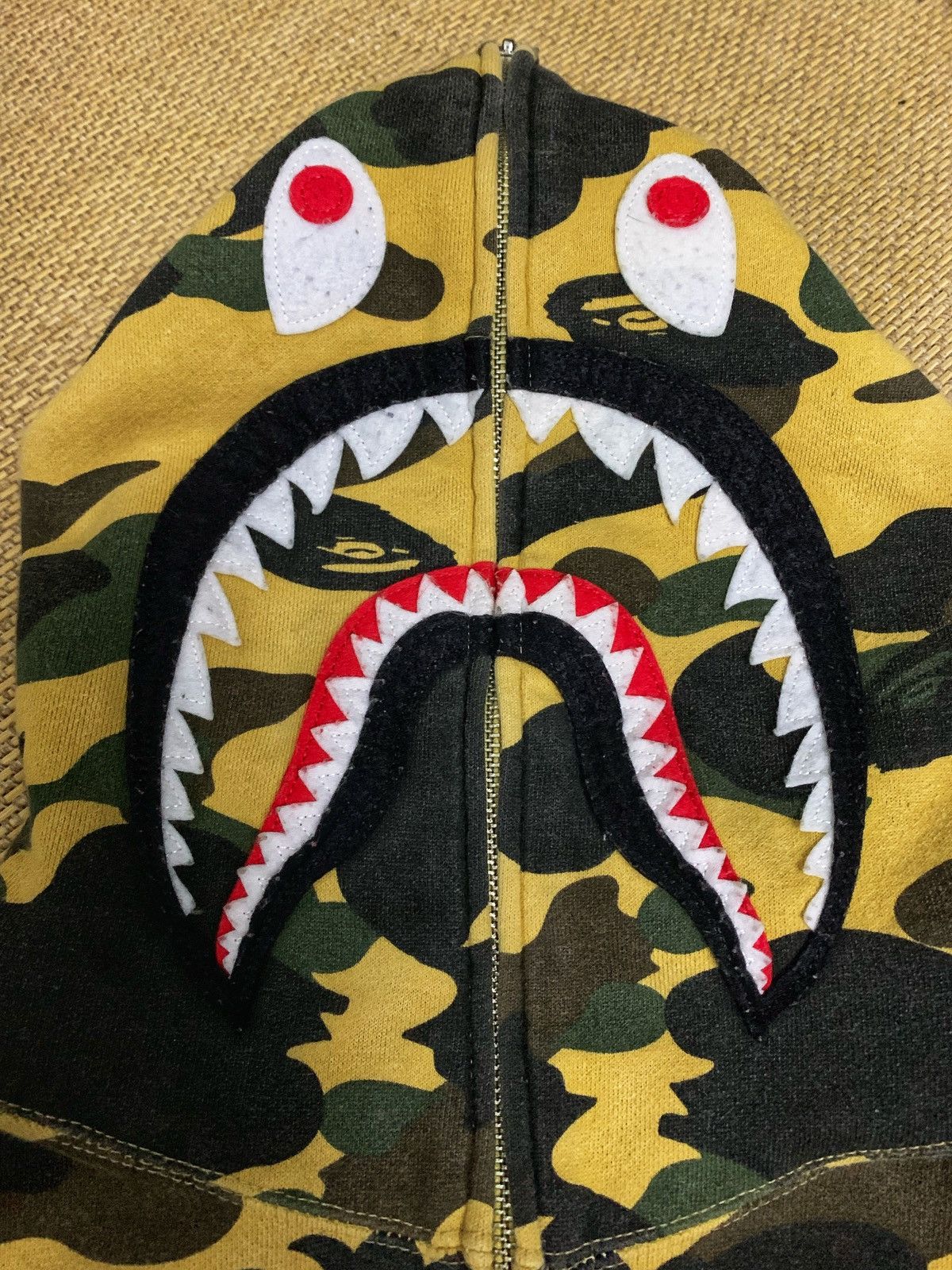 Bape BAPE 1st Camo PONR Shark Full Zip Hoodie Size US M / EU 48-50 / 2 - 3 Thumbnail
