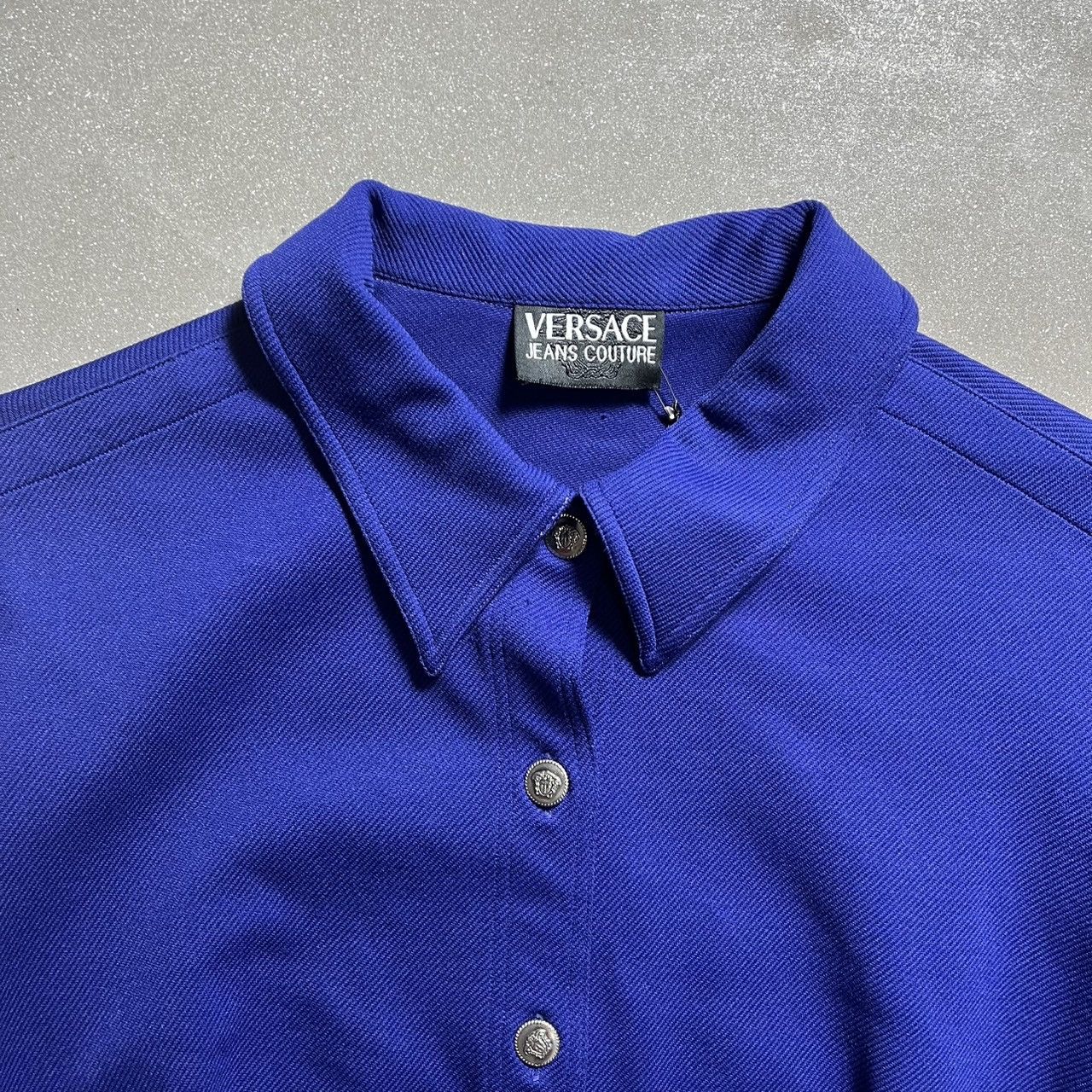 Versace × Versace Jeans Couture × Versus Versace Jeans Couture Blue Shirt Size M / US 6-8 / IT 42-44 - 4 Thumbnail