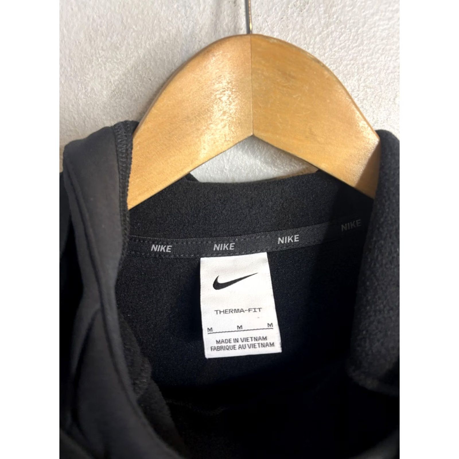 Nike Nike Therma-FIT Hoodie Mens M Black Pullover Swoosh Sweatshirt CU6238-010 Size US M / EU 48-50 / 2 - 3 Thumbnail
