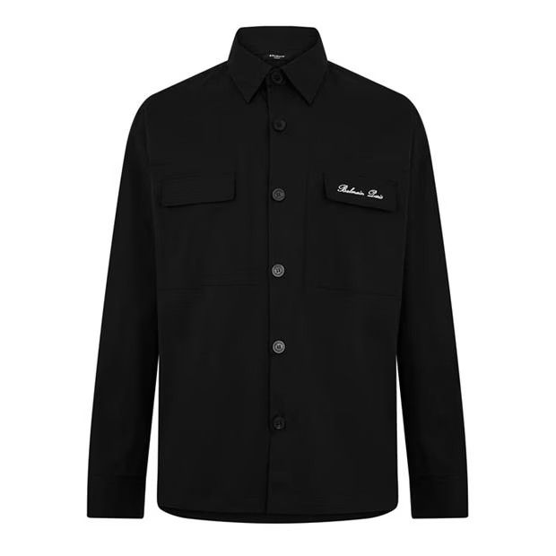 Image of Balmain O1G2R1Mq0324 Jacket In Black, Men's (Size Small)