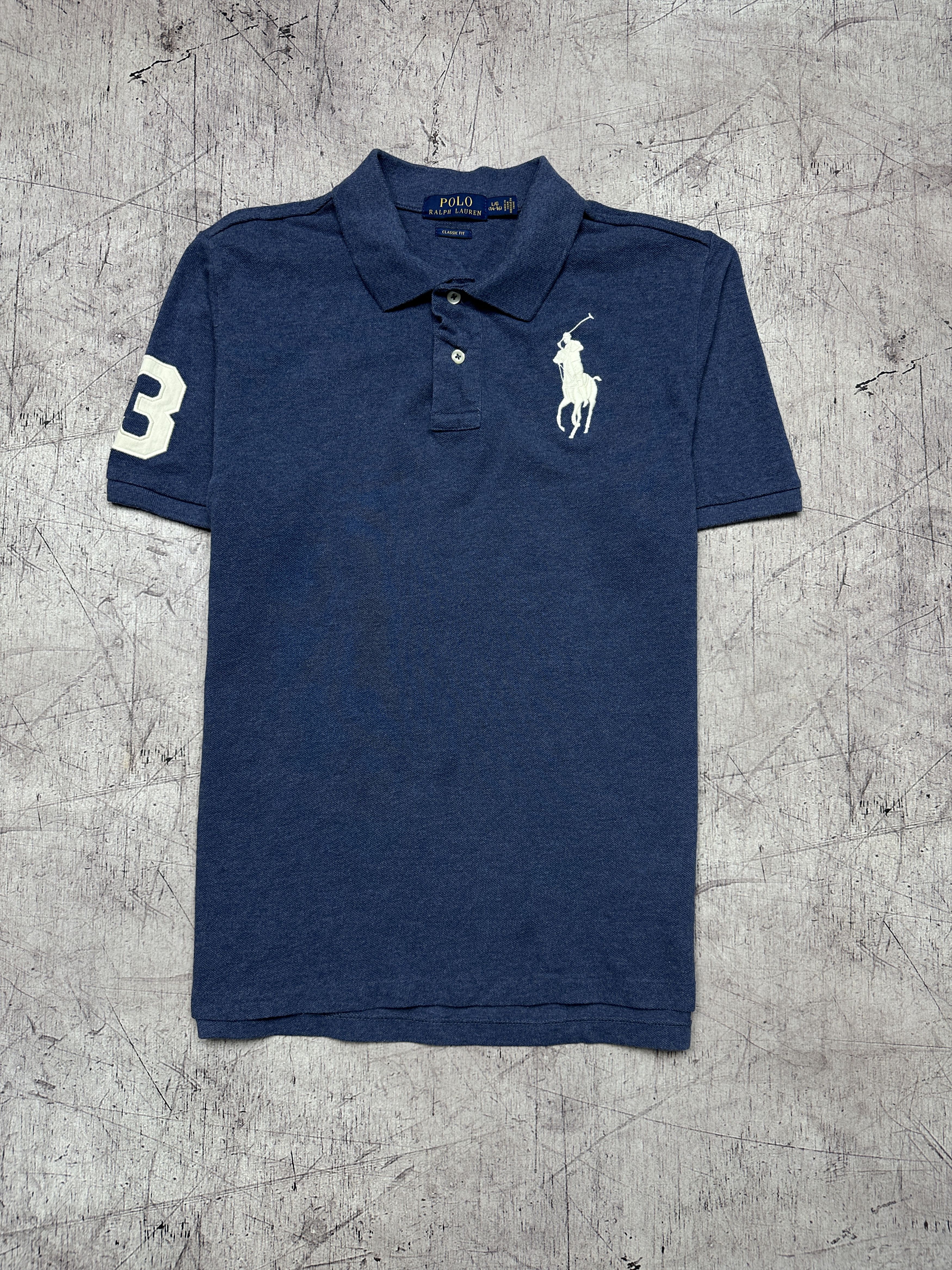 Polo Ralph Lauren Polo Ralph Lauren Vintage Mens Polo Shirt Big Pony Size US S / EU 44-46 / 1 - 1 Thumbnail