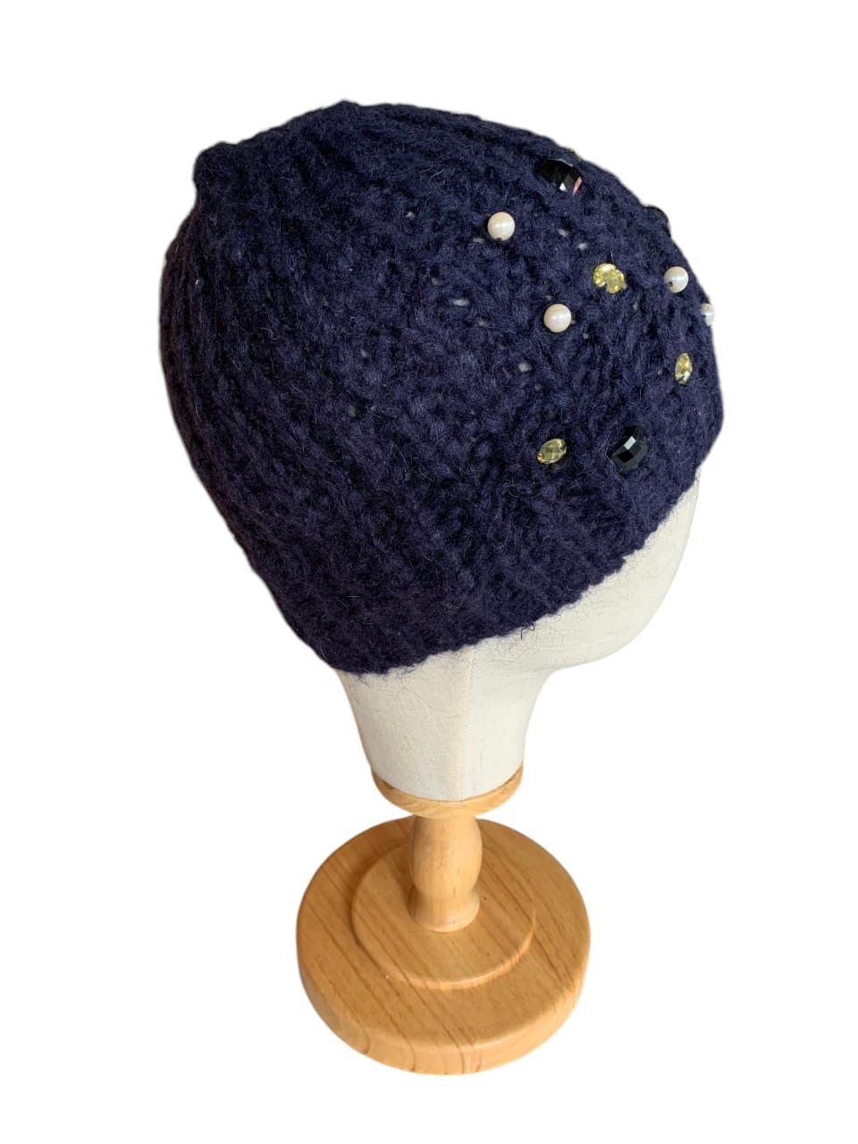Hysteric Glamour × Japanese Brand Harris Paris Punk Bondage Style Knit Beanie Hats Size ONE SIZE - 5 Thumbnail