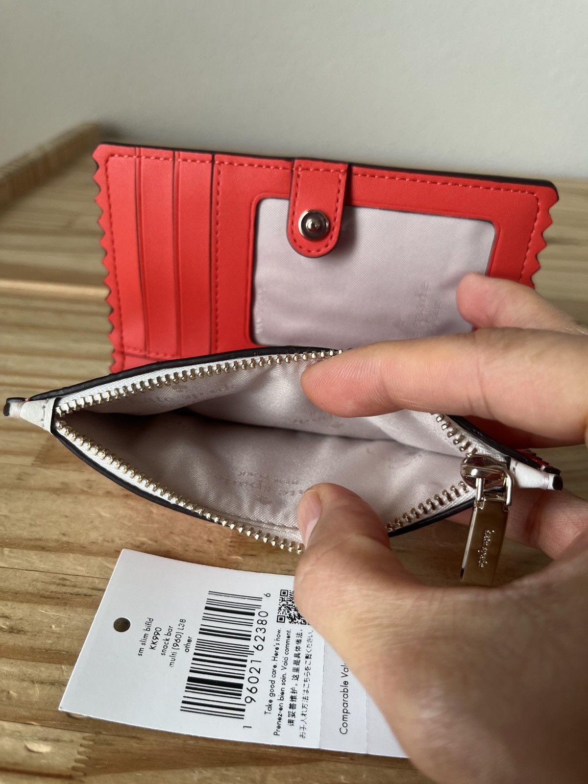 Kate Spade Kate Spade Snack Bar Popsicle Small Slim Bifold Wallet Size ONE SIZE - 6 Thumbnail