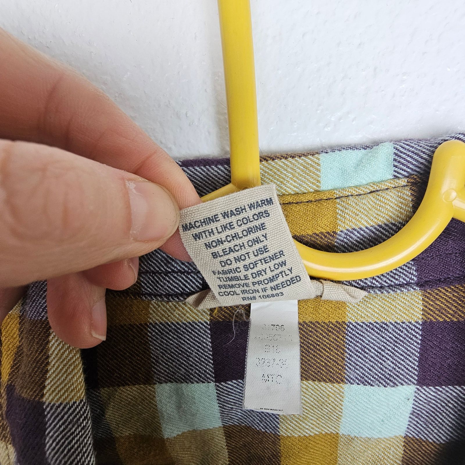 Duluth Trading Company Duluth Trading Co Womens Flannel Shirt Checker Size XL Gorp Size US XL / EU 56 / 4 - 7 Thumbnail
