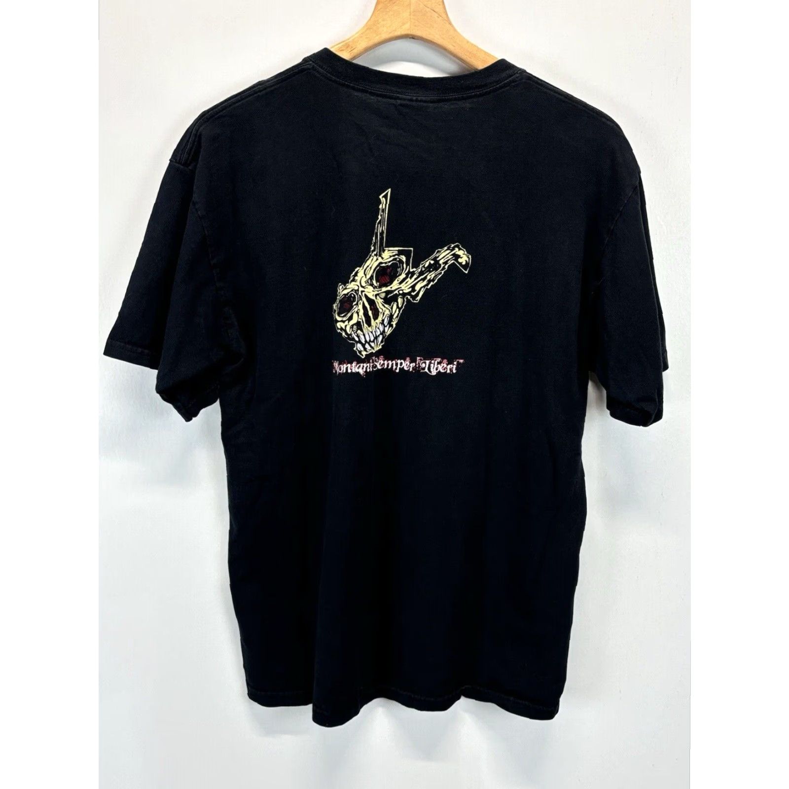 Gildan VINTAGE Gildan Byzantine Band T-Shirt Black Large Mens Cotton Tee Size US L / EU 52-54 / 3 - 3 Thumbnail
