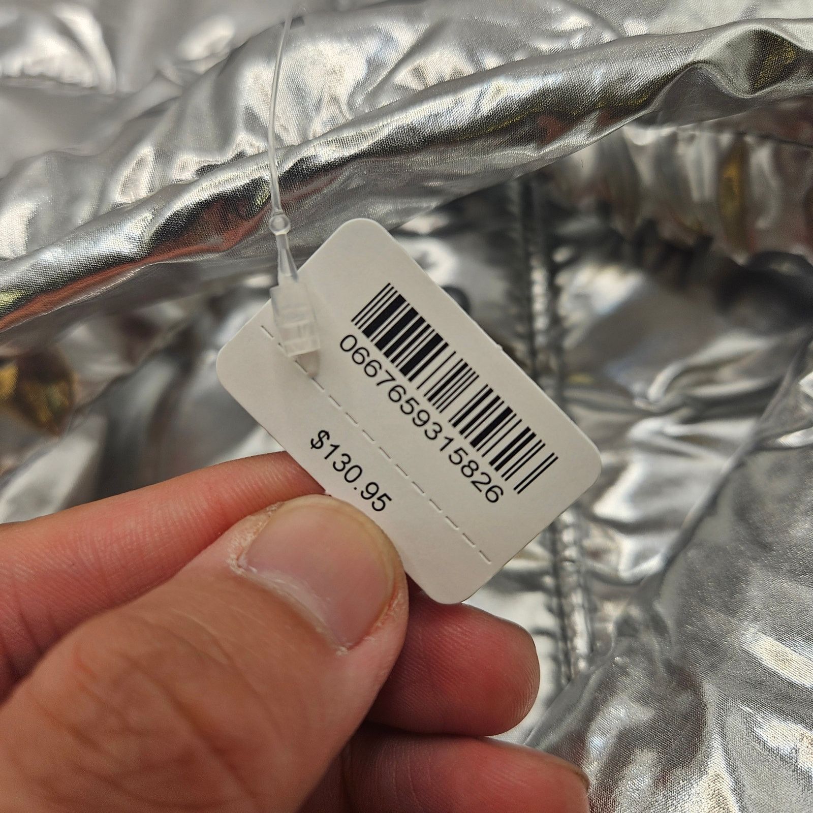 Other BATH & BODY WORKS QUILTED METALLIC CHROME TOTE NWT Size ONE SIZE - 4 Thumbnail