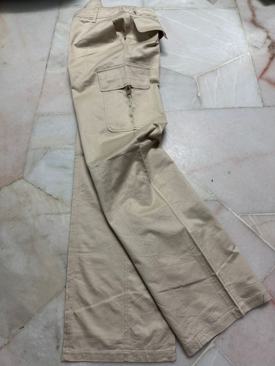 Japanese Brand 💥Insane Baggy Flare💥Japanese Designer Hiroko Cargo Pants Size US 27 - 11 Thumbnail