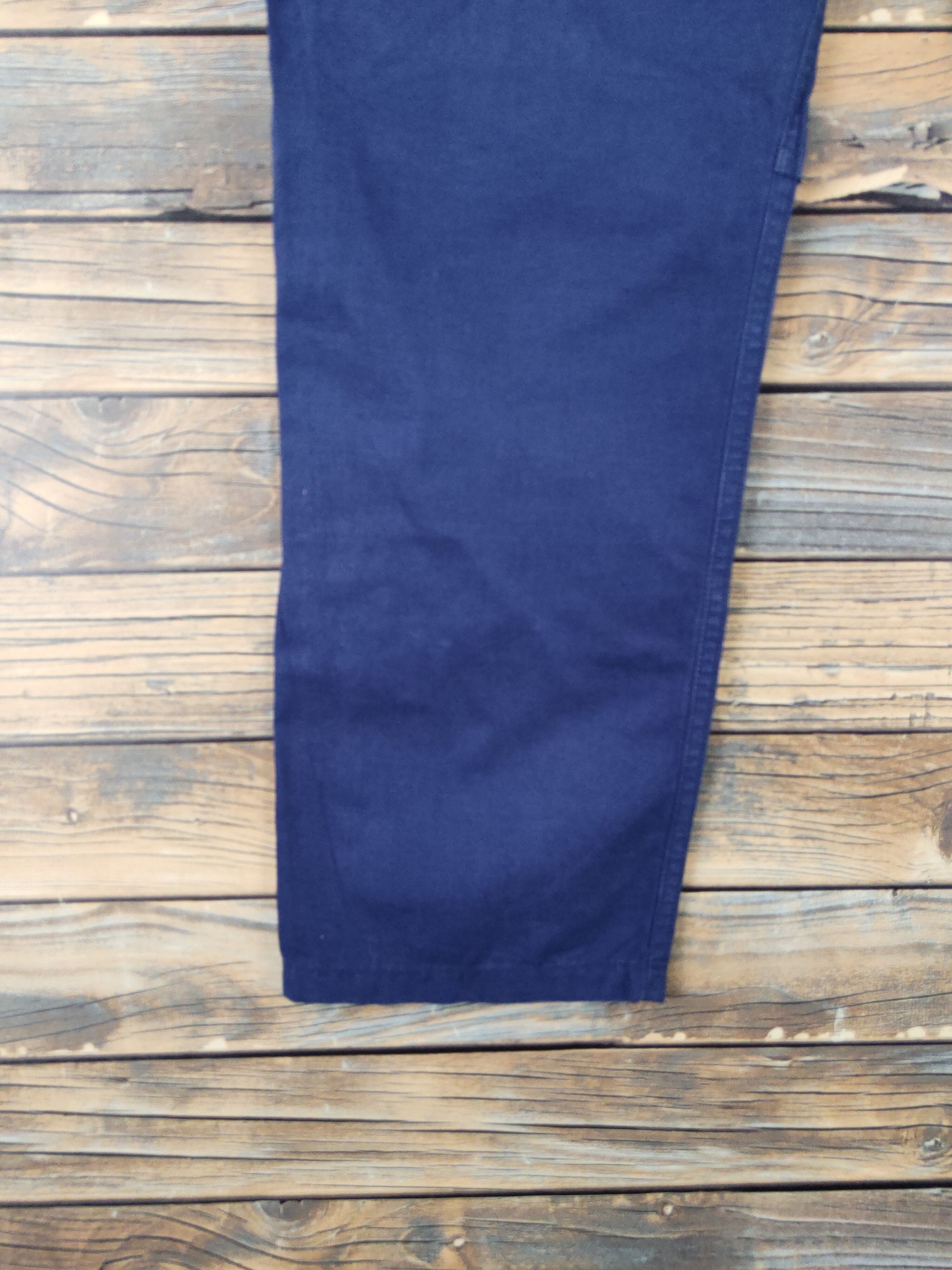 R.Newbold R.Newbold Blue Multipocket Tactical Cargo Pants #W1842 Size US 31 - 9 Thumbnail