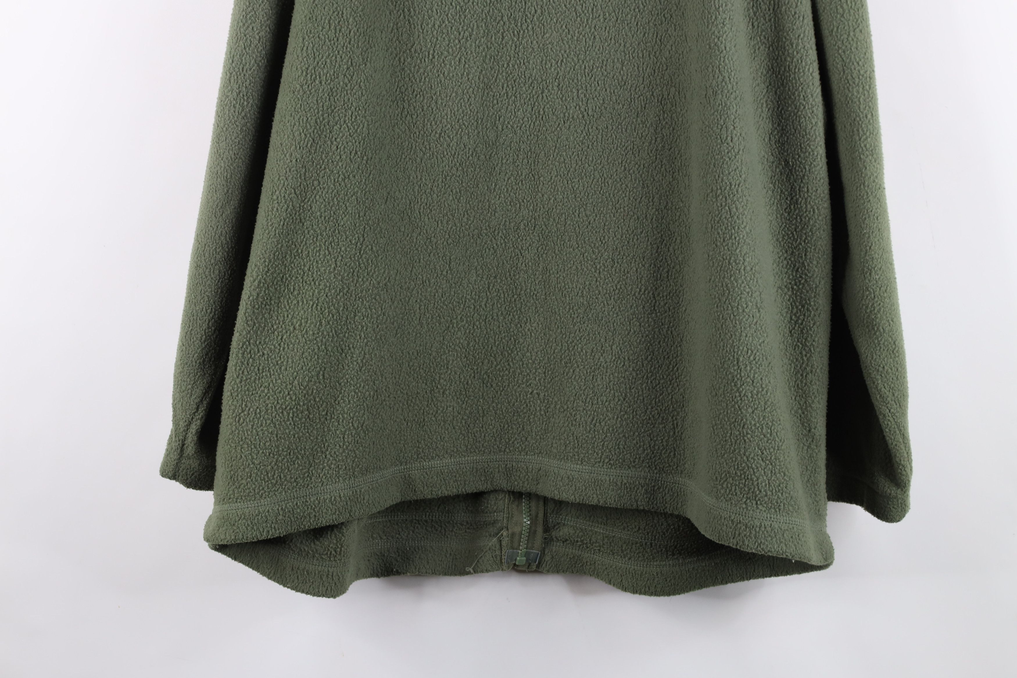 Vintage Vintage 90s Streetwear Blank Full Zip Fleece Hoodie Size L / US 10 / IT 46 - 13 Thumbnail