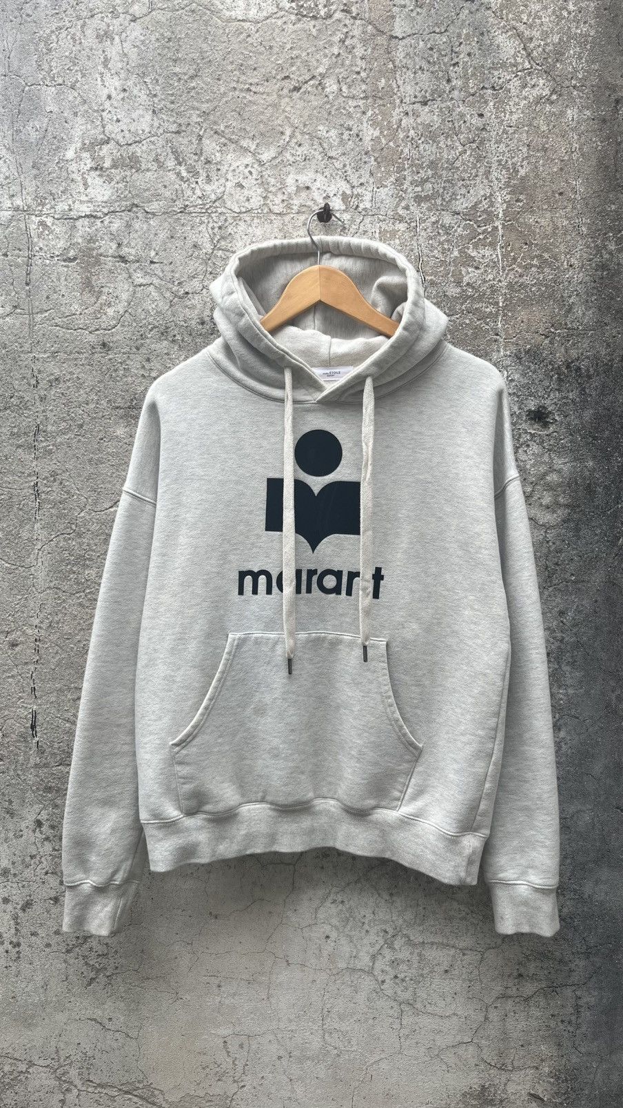 Isabel Marant Etoile Isabel Marant Étoile Grey "Mansel" Logo Hoodie (FW 2018) Size US M / EU 48-50 / 2 - 7 Thumbnail