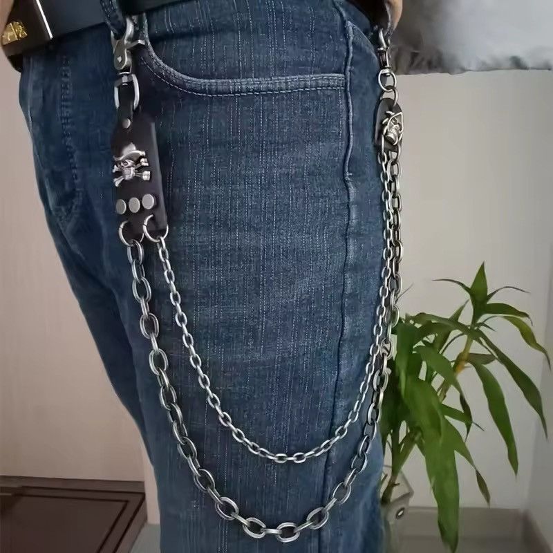 Jewelry Unisex Double Layers Waist Belt Chain Size ONE SIZE - 1 Thumbnail