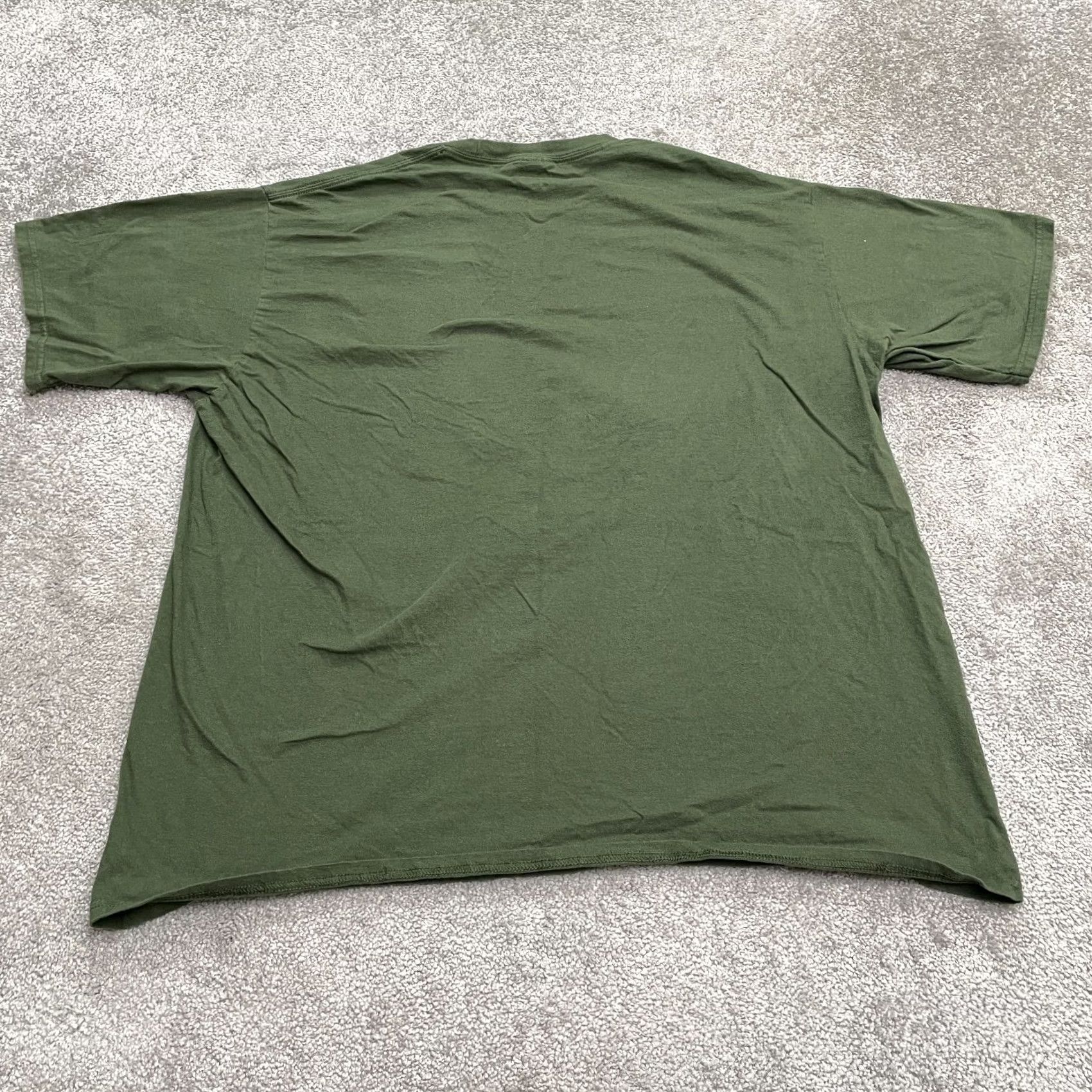 Port & Company Port & Company Disney Pixar Cars Tow Mater Graphic T-Shirt Mens 2XL Green Crew Size US XXL / EU 58 / 5 - 2 Thumbnail