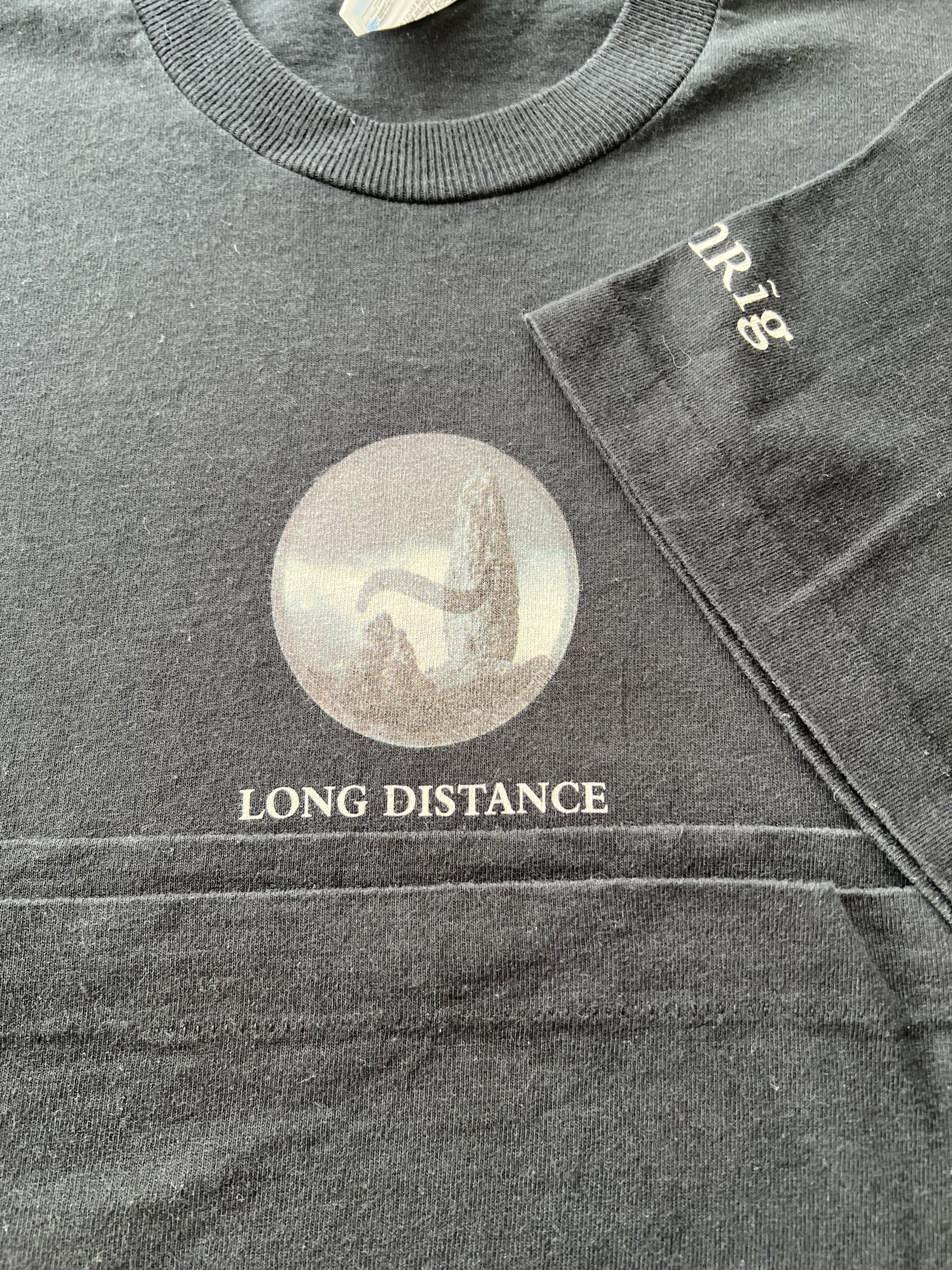 Band Tees Vintage 1996 Runrig Long Distance Tour 96/97 Black T-shirt Size US L / EU 52-54 / 3 - 5 Thumbnail