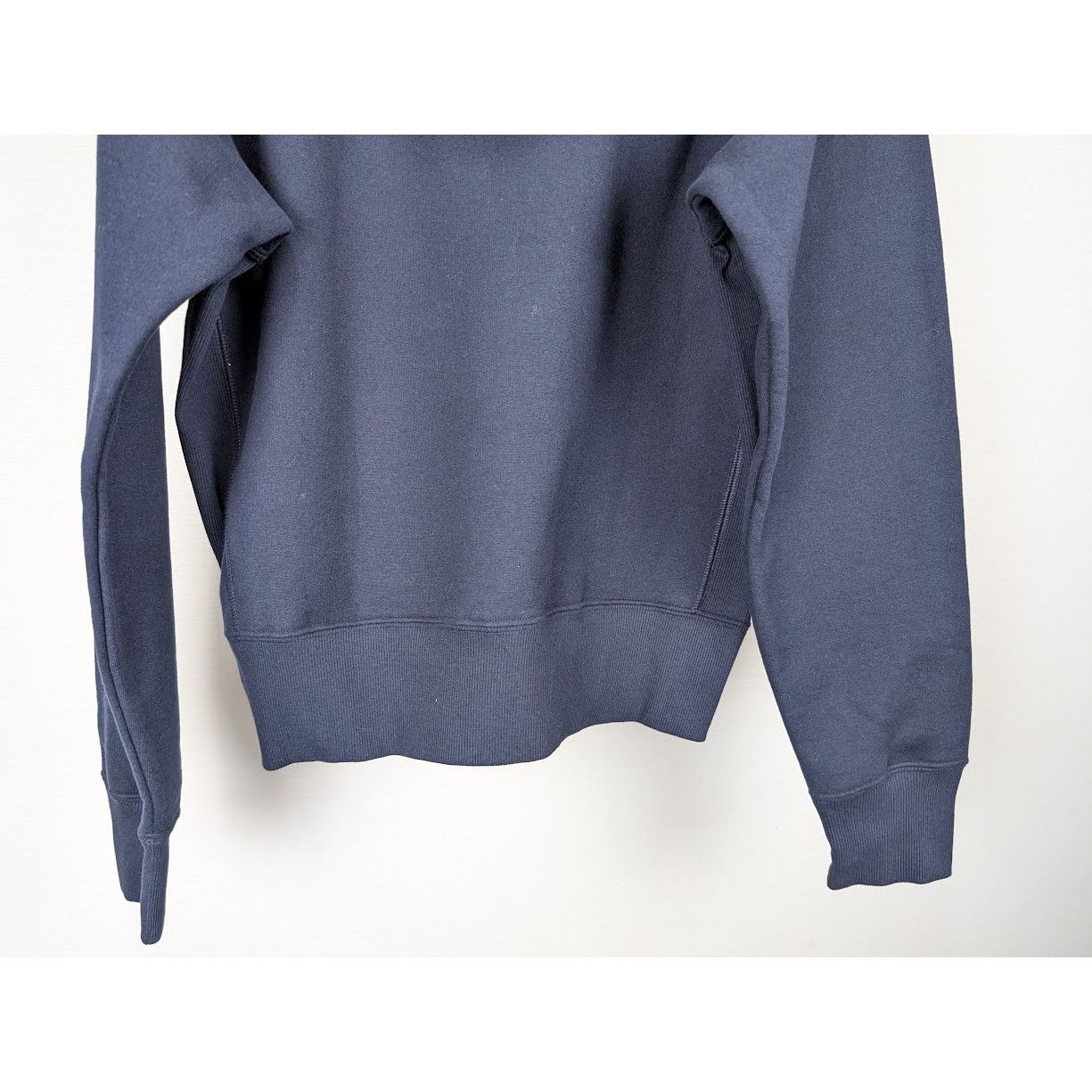 Saint Laurent Paris o1rshd1 Molleton Doux Gots Hoodie In Marine Size US M / EU 48-50 / 2 - 12 Thumbnail