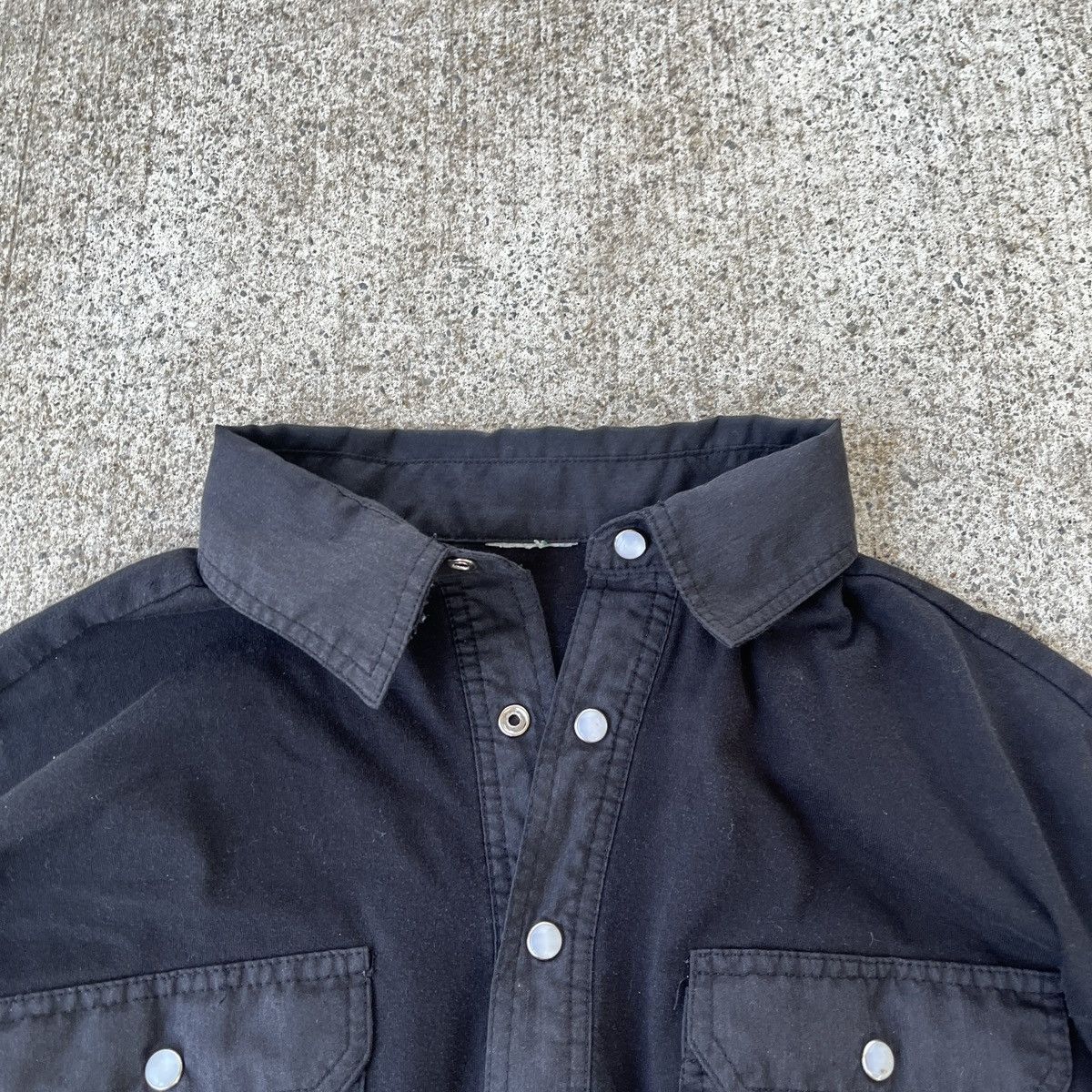 Vintage Vintage Black Double Pocket Polo Shirt Size L Size US L / EU 52-54 / 3 - 4 Thumbnail