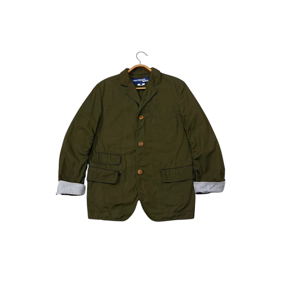 Junya Watanabe AD2008 Junya Watanabe X CDG Man Casual Buttons Jacket Size US S / EU 44-46 / 1 - 1 Thumbnail