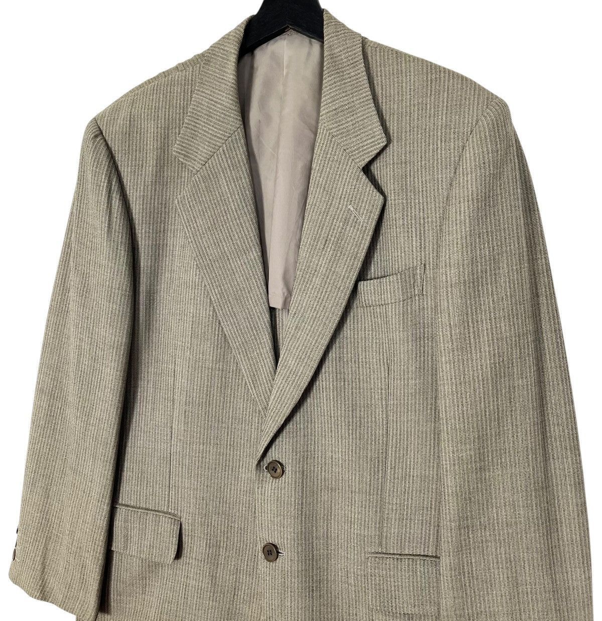 Designer × Yves Saint Laurent Vintage YSL Yves Saint Laurent Pour Homme Blazer Jacket Size US M / EU 48-50 / 2 - 2 Thumbnail