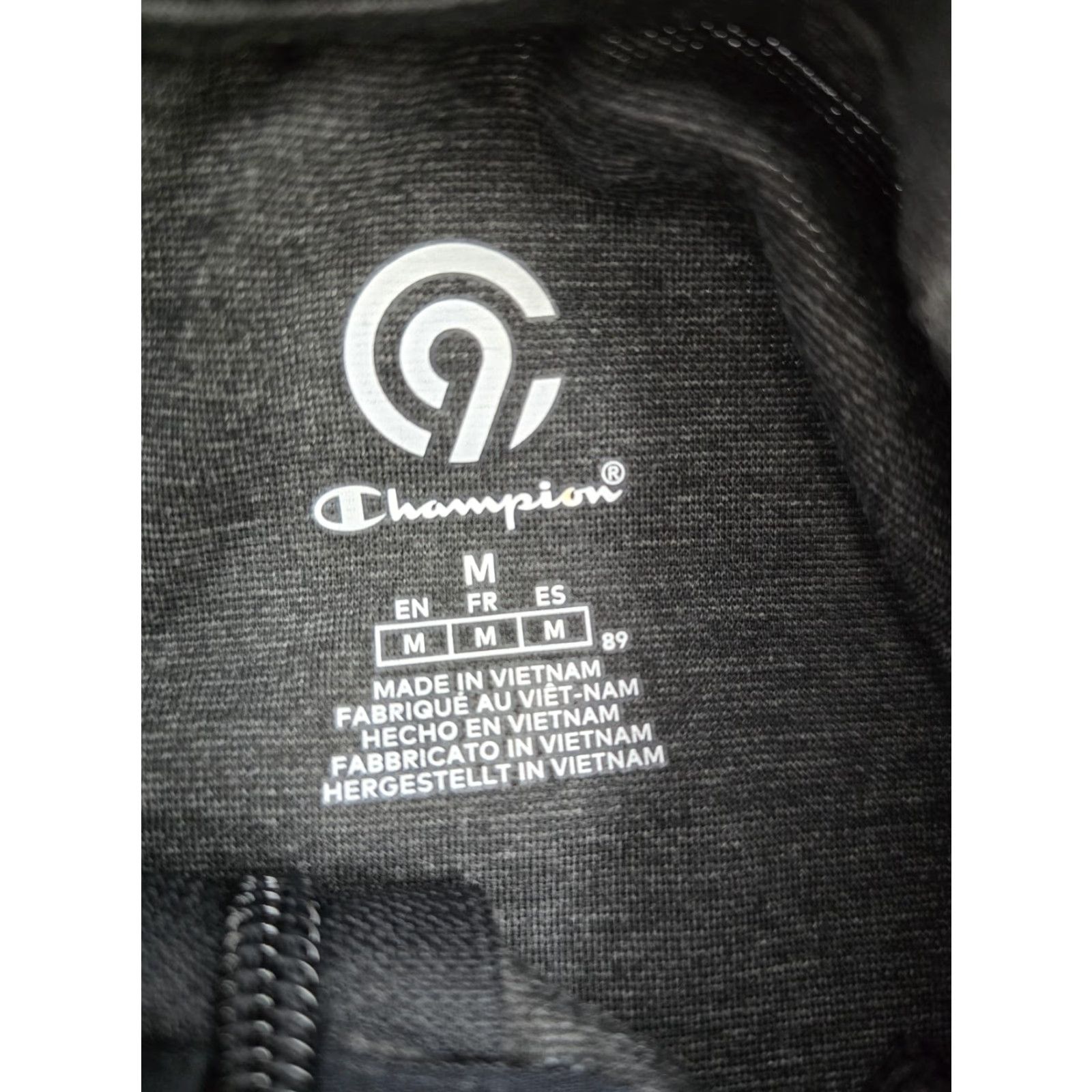 Champion C9 Champion Jacket Mens Ponte 1/4 Zip Ebony Size Medium NWT Size US M / EU 48-50 / 2 - 4 Thumbnail