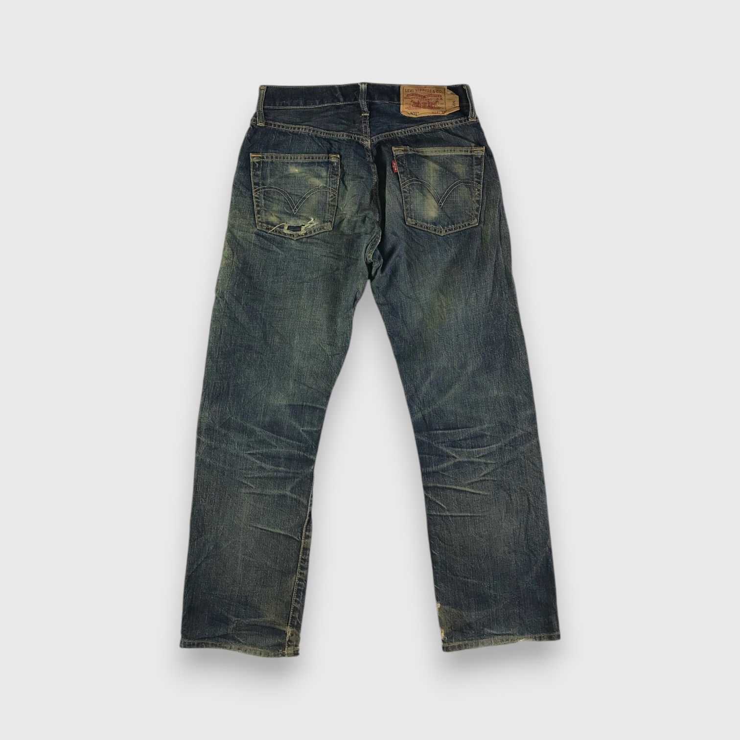 Levi's Vintage Levis 501 Jeans-J4076 Size US 29 - 2 Thumbnail