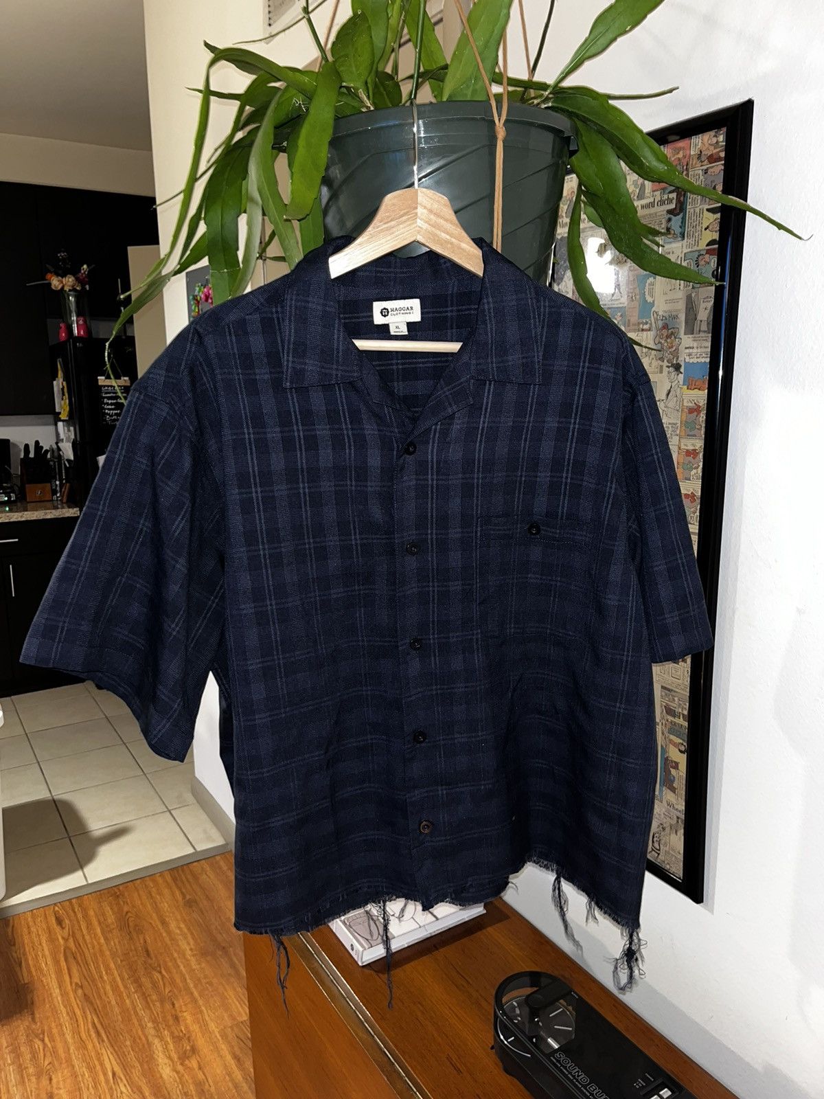 Haggar Cropped Short sleeve button up Size US M / EU 48-50 / 2 - 1 Thumbnail