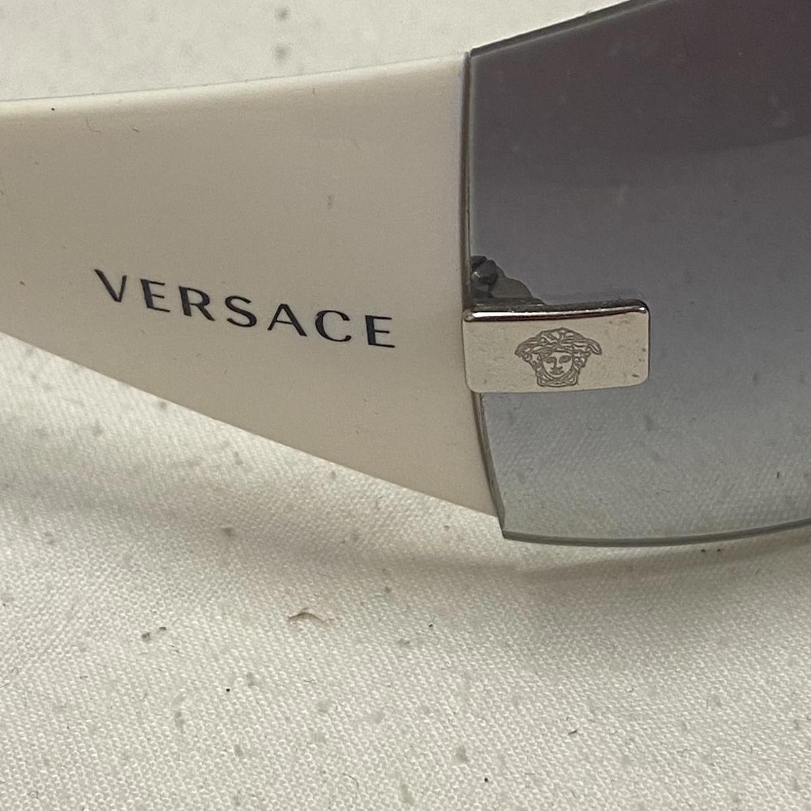 Versace Versace VE2054 shield sunglasses / sunnies Size ONE SIZE - 7 Thumbnail