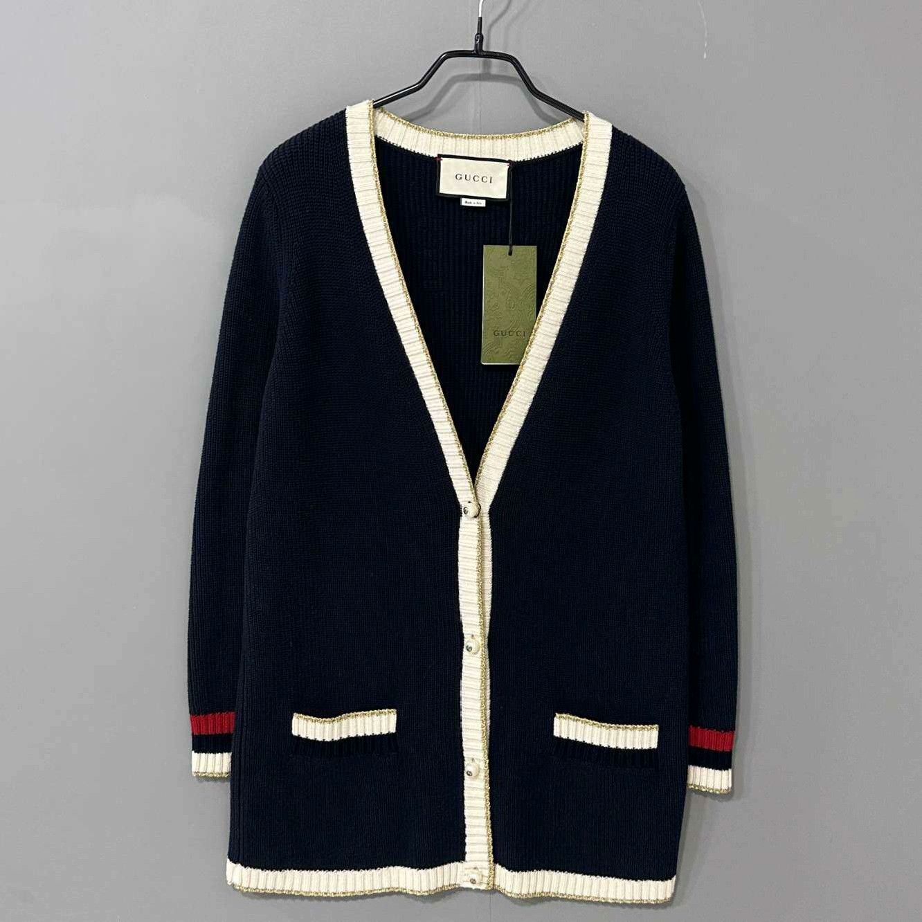 Gucci Gucci Gold Sweater S Women Size S / US 4 / IT 40 - 1 Thumbnail
