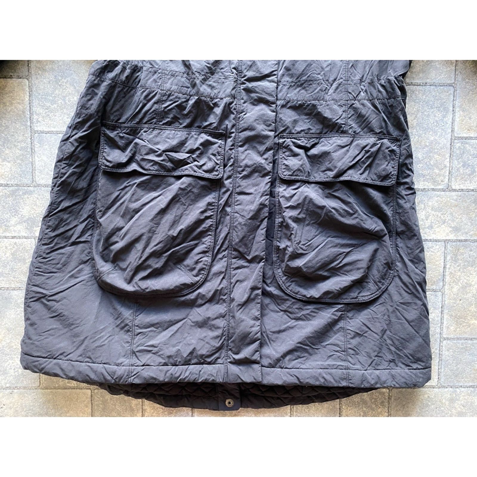 Athleta ATHLETA District Parka Jacket Women’s M Black Jacket Parka Size M / US 6-8 / IT 42-44 - 2 Thumbnail