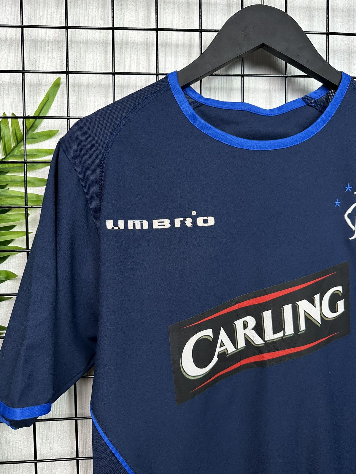 Umbro × Vintage Glasgow Rangers vintage 00’s training jersey Umbro Men Navy Size US M / EU 48-50 / 2 - 4 Thumbnail
