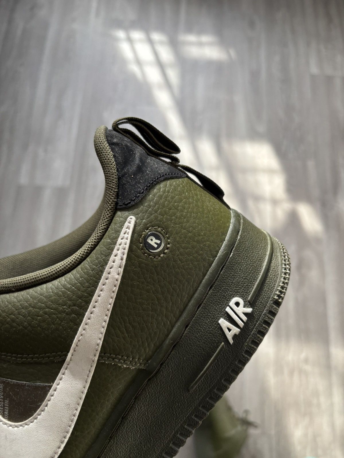 Nike Nike Air Force 1 07 LV8 Utility Olive Canvas Size US 13 / EU 46 - 5 Thumbnail