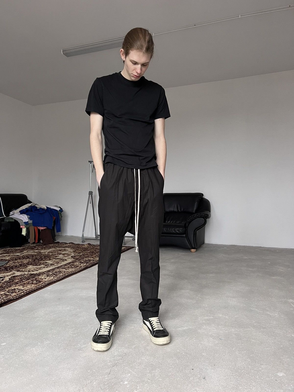 Rick Owens × Rick Owens Drkshdw RICK OWENS SS24 DRAWSTRING