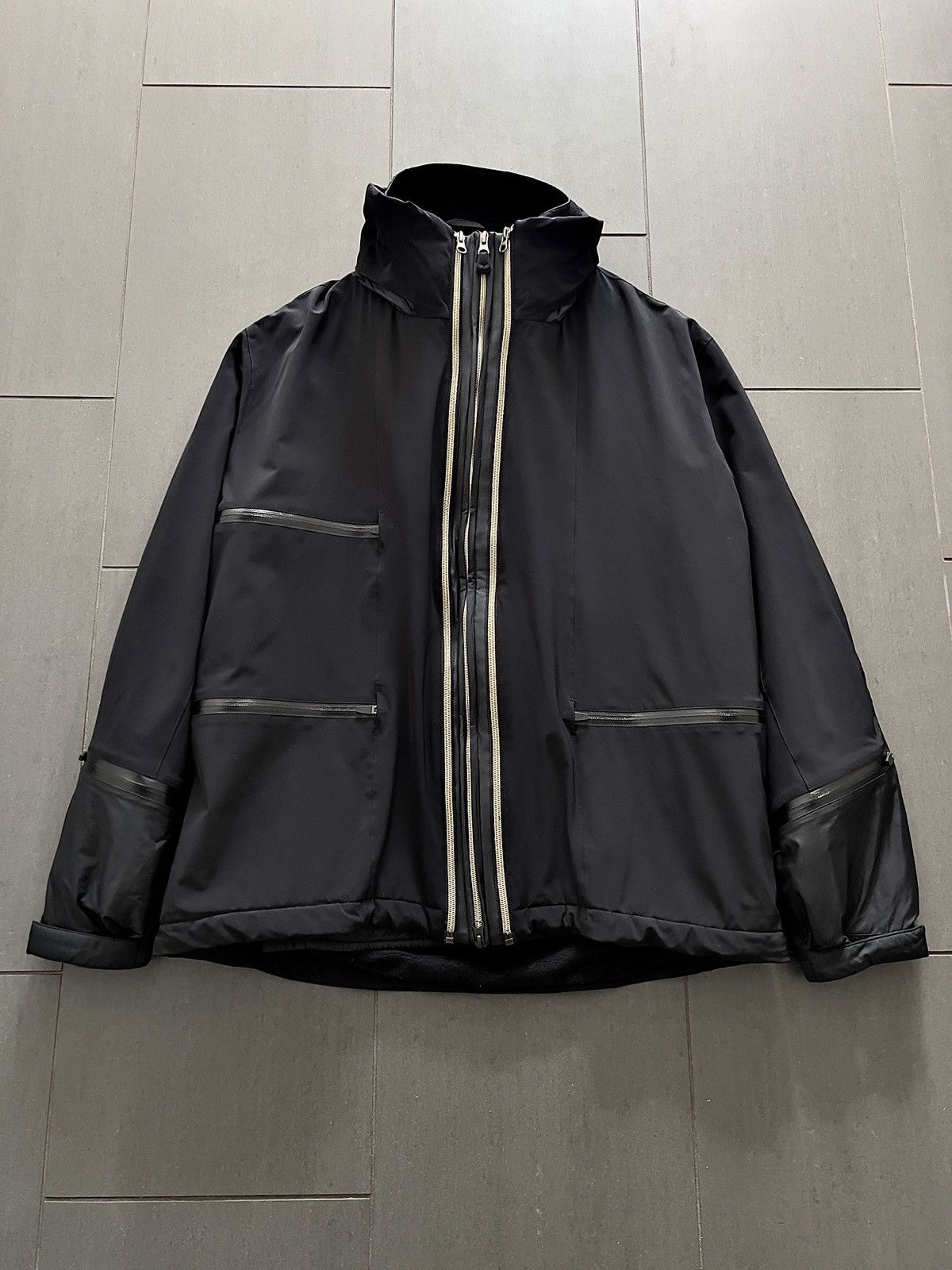 Marithe + Francois Girbaud Triple Zip Two in One Vest Bomber Jacket Size US XL / EU 56 / 4 - 10 Thumbnail