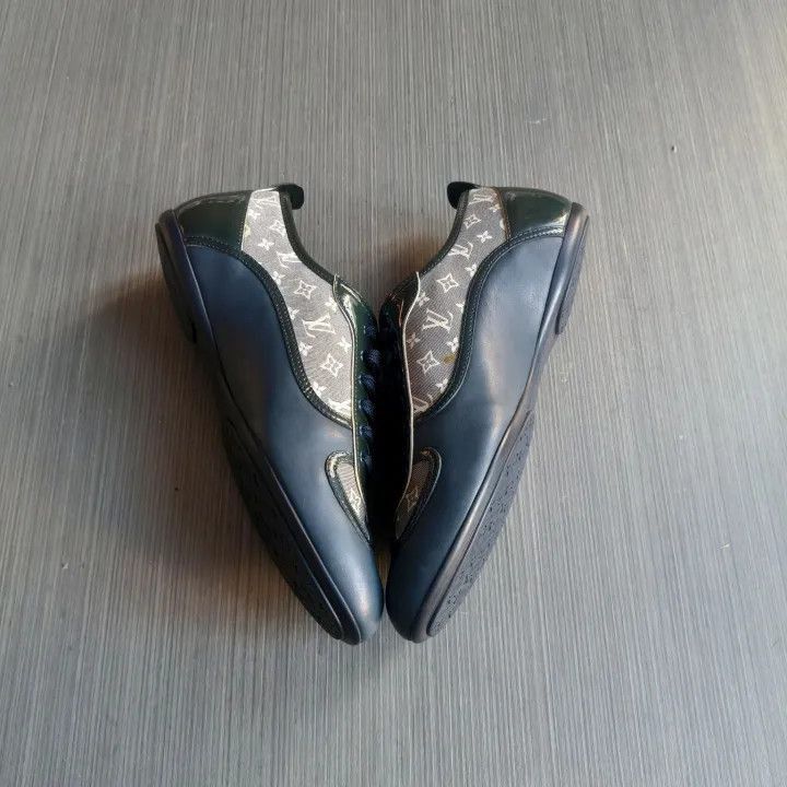 Louis Vuitton Louis Vuitton Monogram Black Sneakers for Unisex -2508 Size US 6.5 / EU 39-40 - 7 Thumbnail