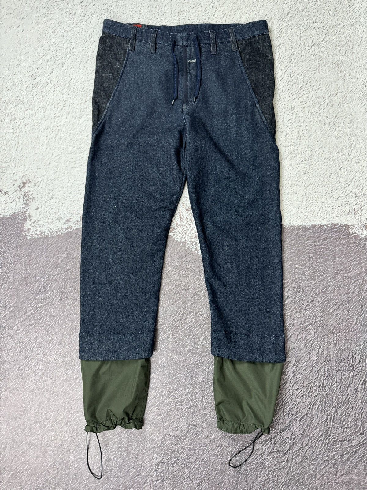 Marithe + Francois Girbaud Le Jean de Marithe Francois Girbaud denim nylon hybrid pants Size US 33 - 2 Thumbnail