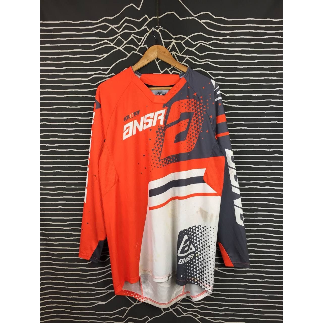 Fox Racing × Vintage Distressed Answer Racing Motocross Long Sleeve Jersey Size US L / EU 52-54 / 3 - 2 Thumbnail