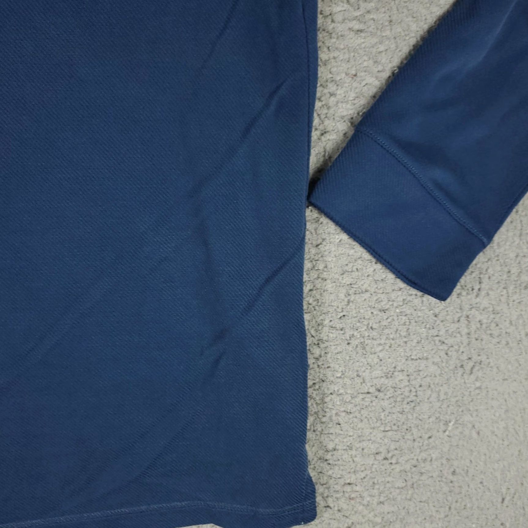 Ted Baker TED BAKER Polo Shirt Men 2XL Long Sleeve Solid Blue Golf Performance Shirt Size US XXL / EU 58 / 5 - 4 Thumbnail