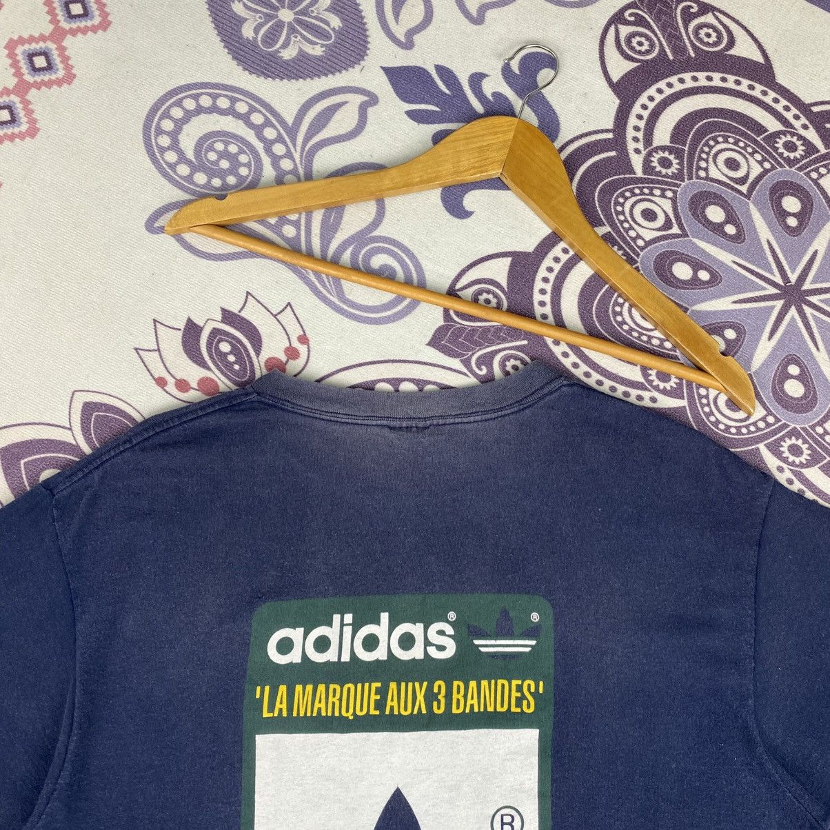 Adidas Rare🔥Vintage Adidas Sun Faded Shirt Big Logo Spell Out Size US L / EU 52-54 / 3 - 11 Thumbnail