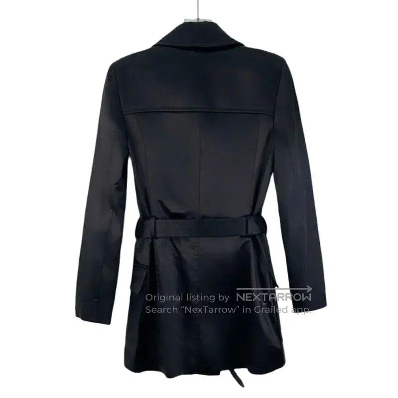 Yves Saint Laurent YSL Black Cotton Women's Jacket Size XXS . Size XXS / US 00 / IT 34 - 2 Thumbnail