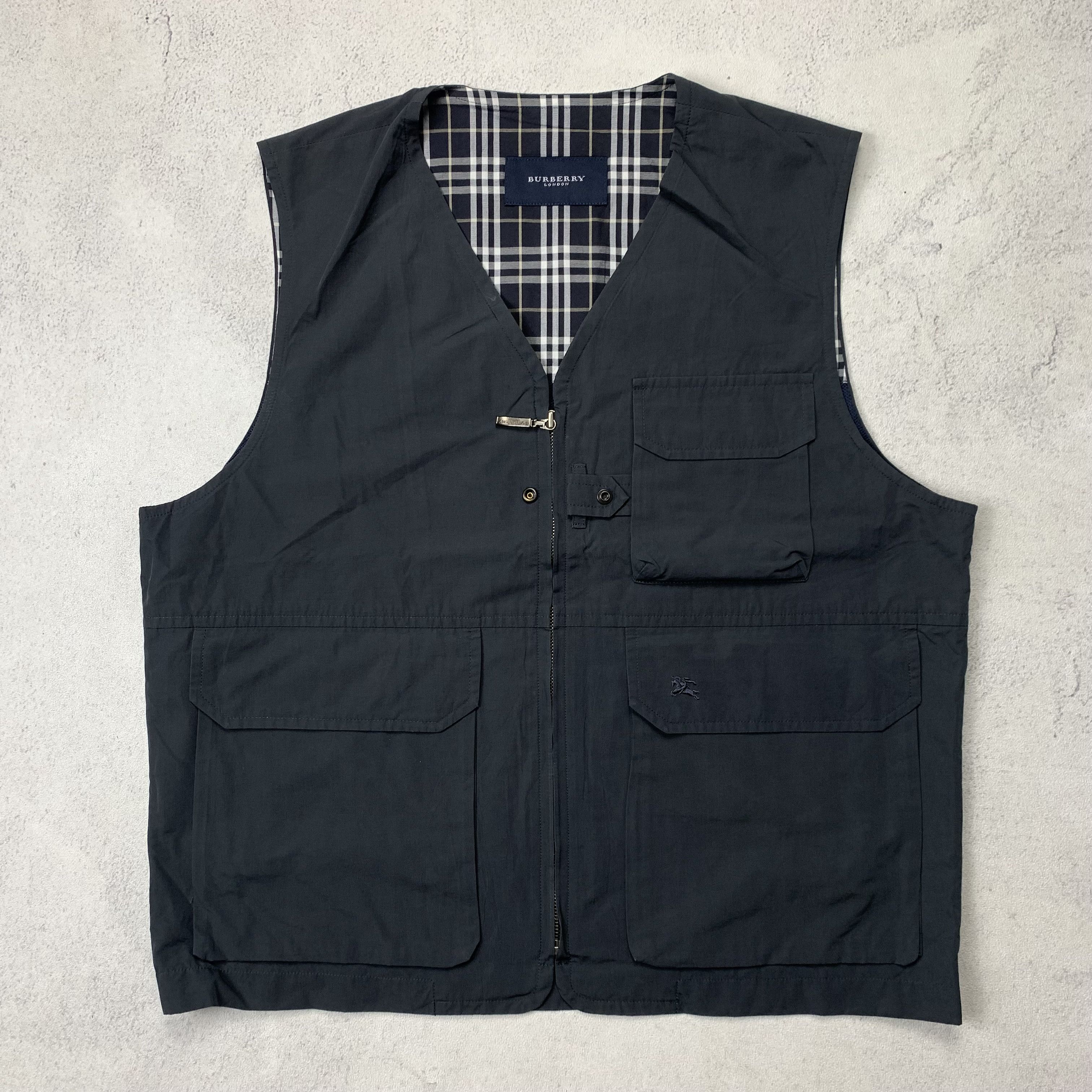 トップス Burberry London vest vintage 80s 90s Burberry × Vintage Vintage Burberry London Vest | Grailed