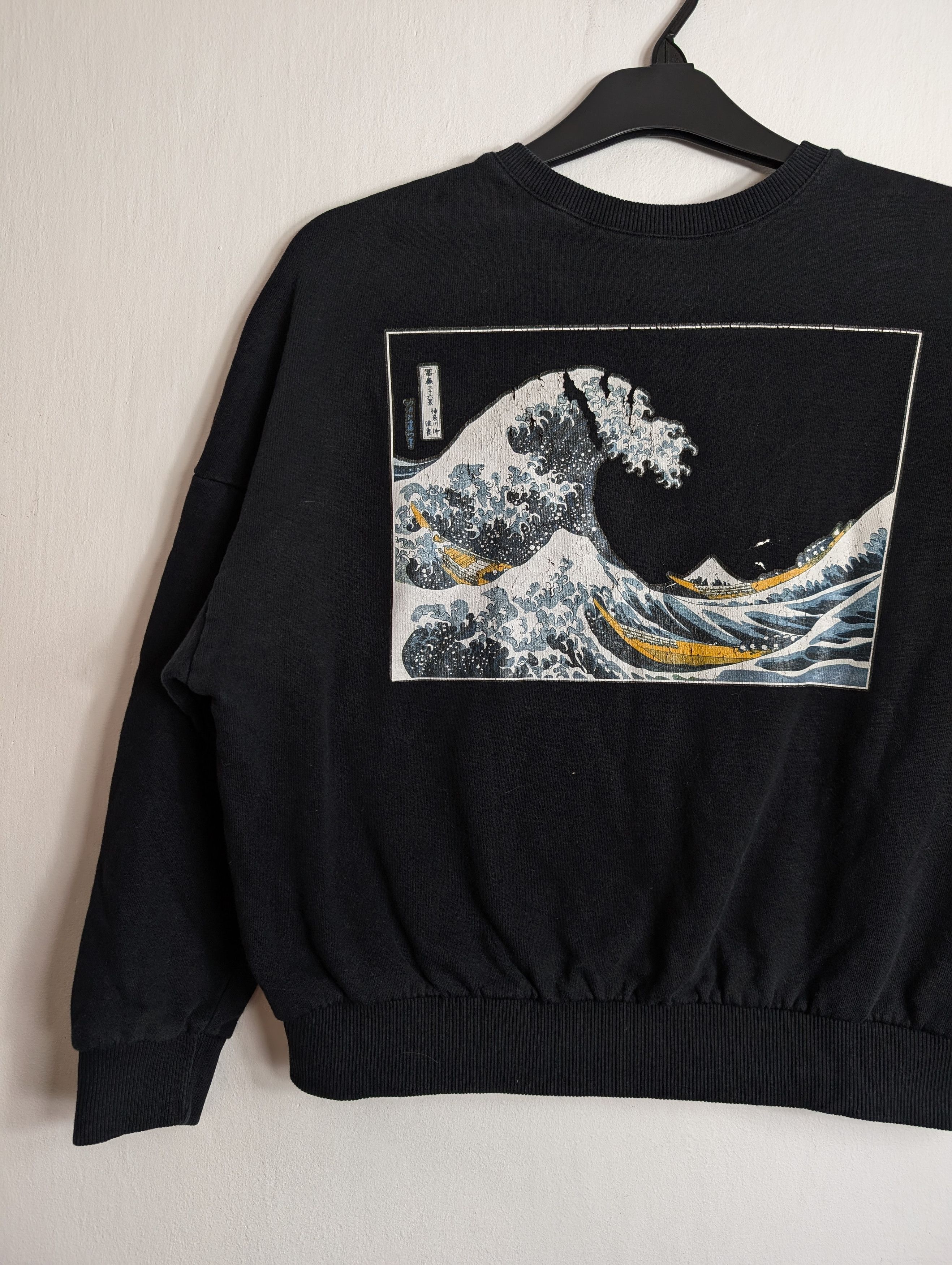 Other Great Wave Kanagawa Japanese Art Print Sweatshirt Streetwear Size S / US 4 / IT 40 - 2 Thumbnail