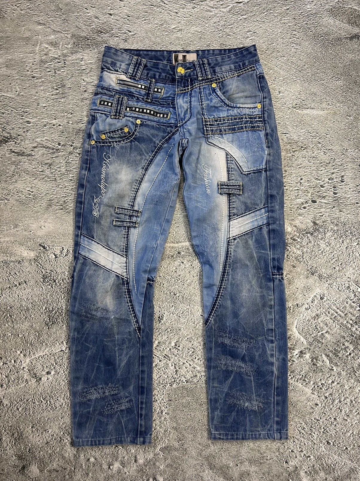 Japanese Brand × Vintage Japanese Brand Kosmo Lupo jeans big logo Vintage Swag Y2K Size US 30 / EU 46 - 1 Thumbnail
