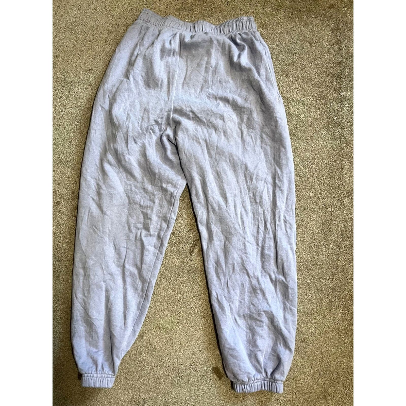 Victoria's Secret Victoria's Secret PINK Sweatpants Jogger Women Small Blue Logo Elastic Waist Drawstring Casual Activewear - Regular Size Type XS? Size 28" / US 6 / IT 42 - 3 Thumbnail