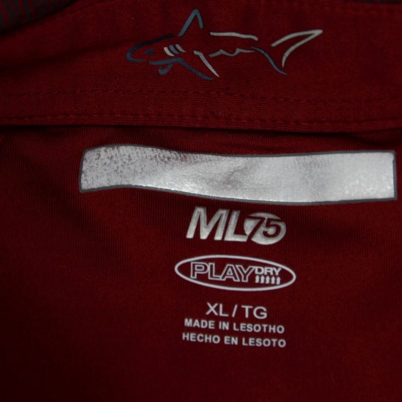 Vintage Greg Norman Polo Shirt Mens XL Red ML75 PlayDRY Poly Stretch Golf Short Sleeve Size US XL / EU 56 / 4 - 5 Thumbnail