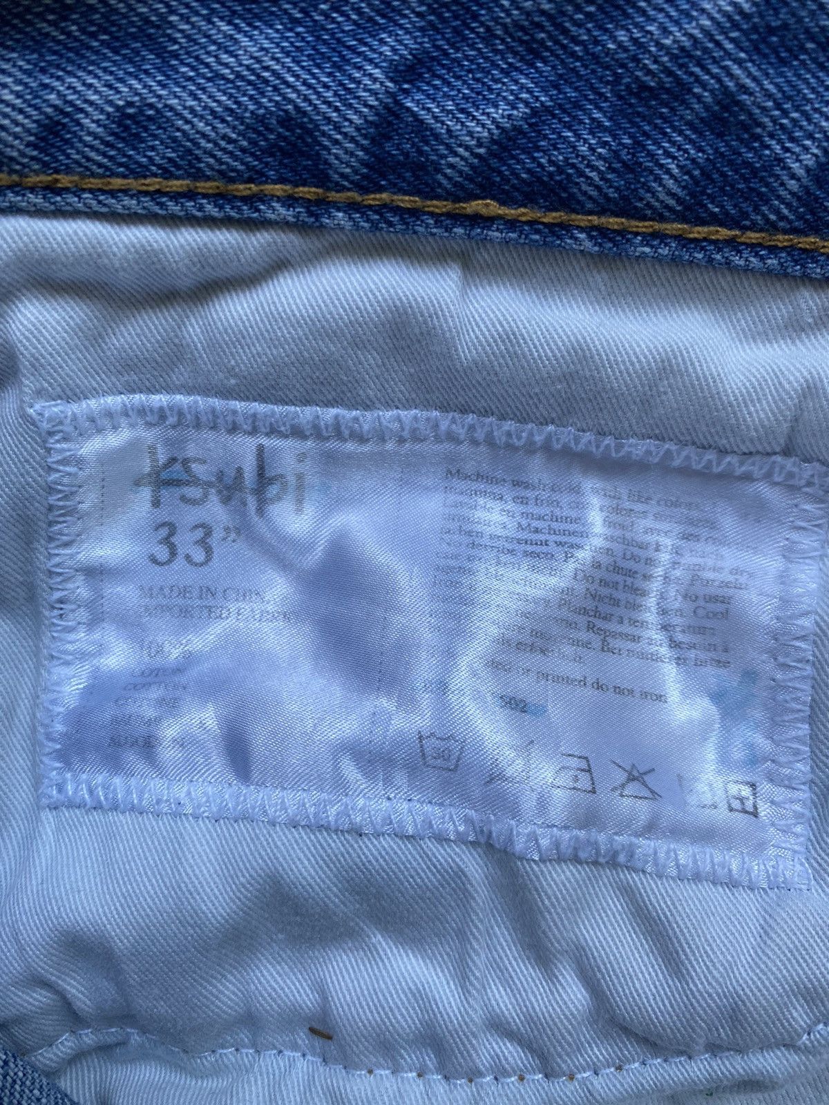 Ksubi Rocky Denim Size US 33 - 8 Thumbnail
