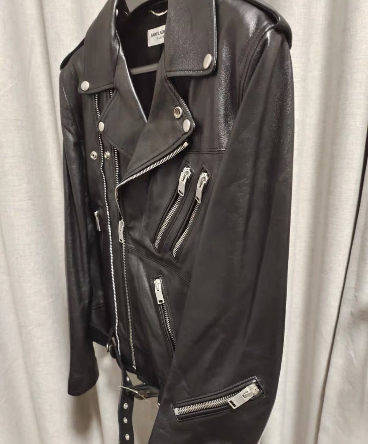 Saint Laurent Paris saint laurent Multi-Zip Leather Jacket Size US M / EU 48-50 / 2 - 2 Thumbnail