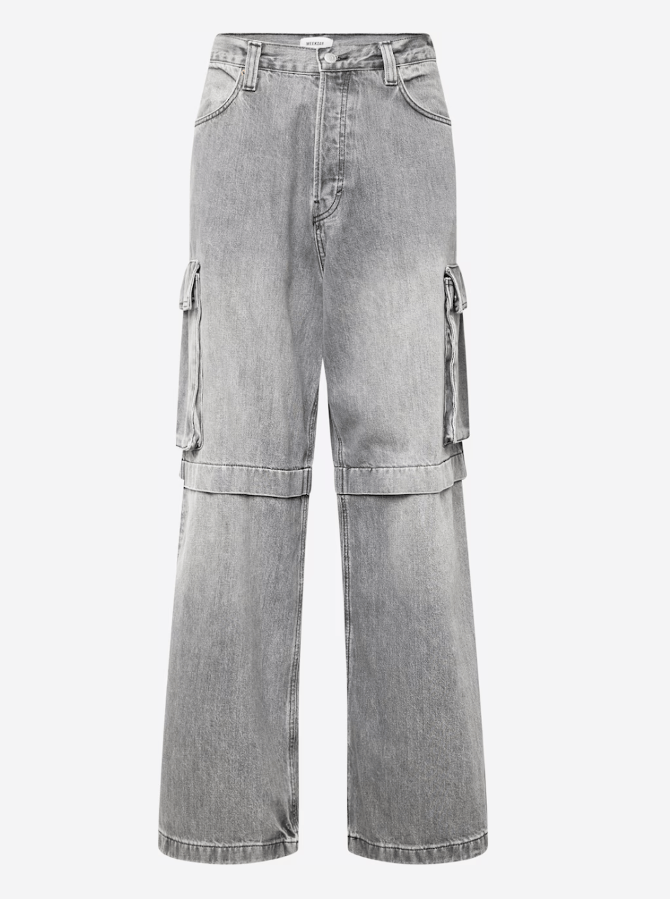 image of Weekday Pasadena Jeans in Grey, Men's (Size 31)