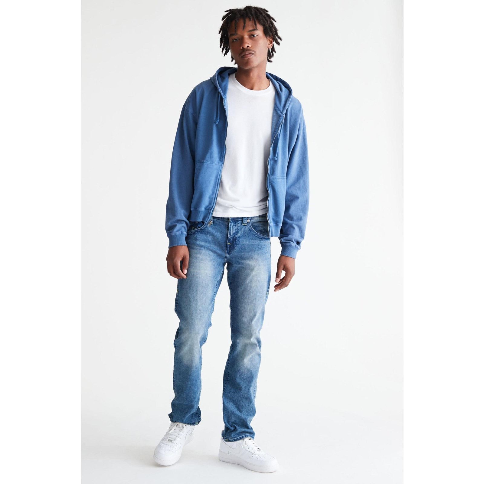 True Religion New Urban Outfitters True Religion Ricky Straight Fit Jean Size US 32 / EU 48 - 1 Thumbnail