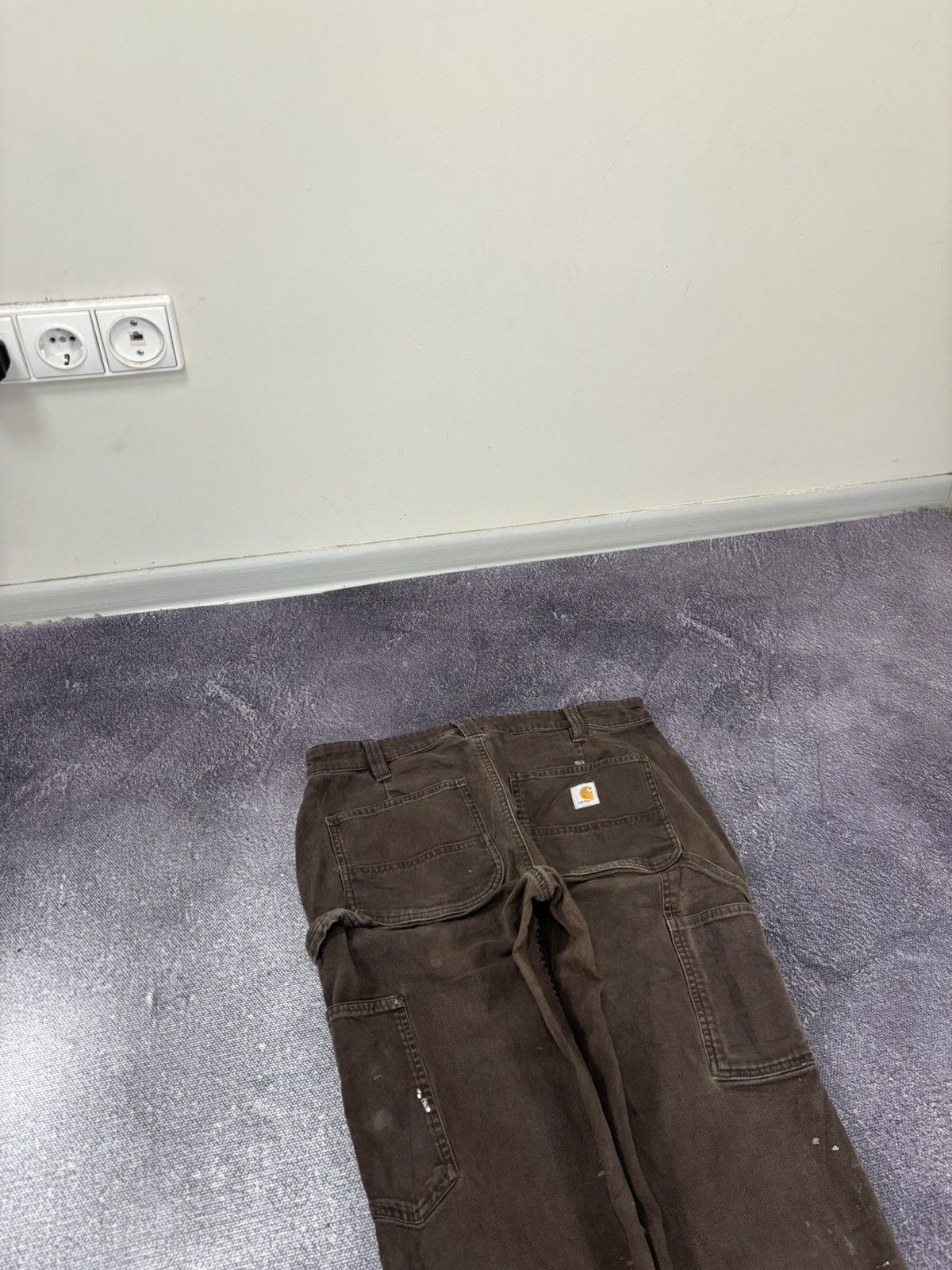 Carhartt Vintage Carhartt Workwear Y2K Brown Hype Carpenter Pants Size US 30 / EU 46 - 5 Thumbnail