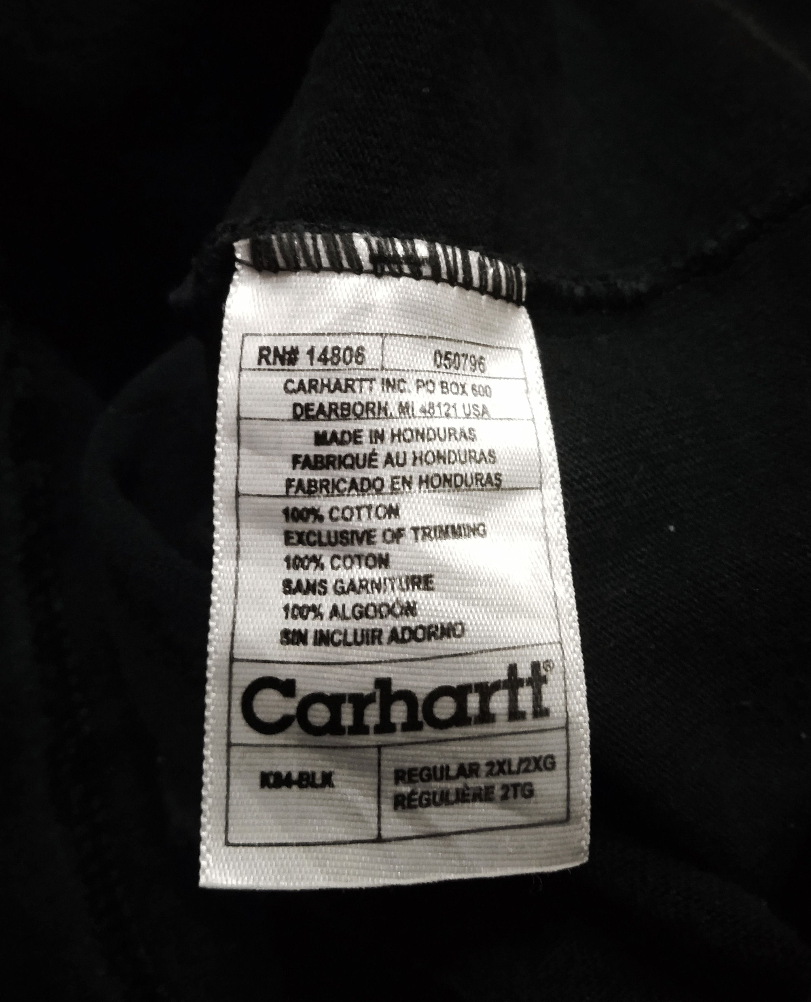 Carhartt × Vintage Vintage Carhartt Single Pocket Shirt Size US XXL / EU 58 / 5 - 7 Thumbnail