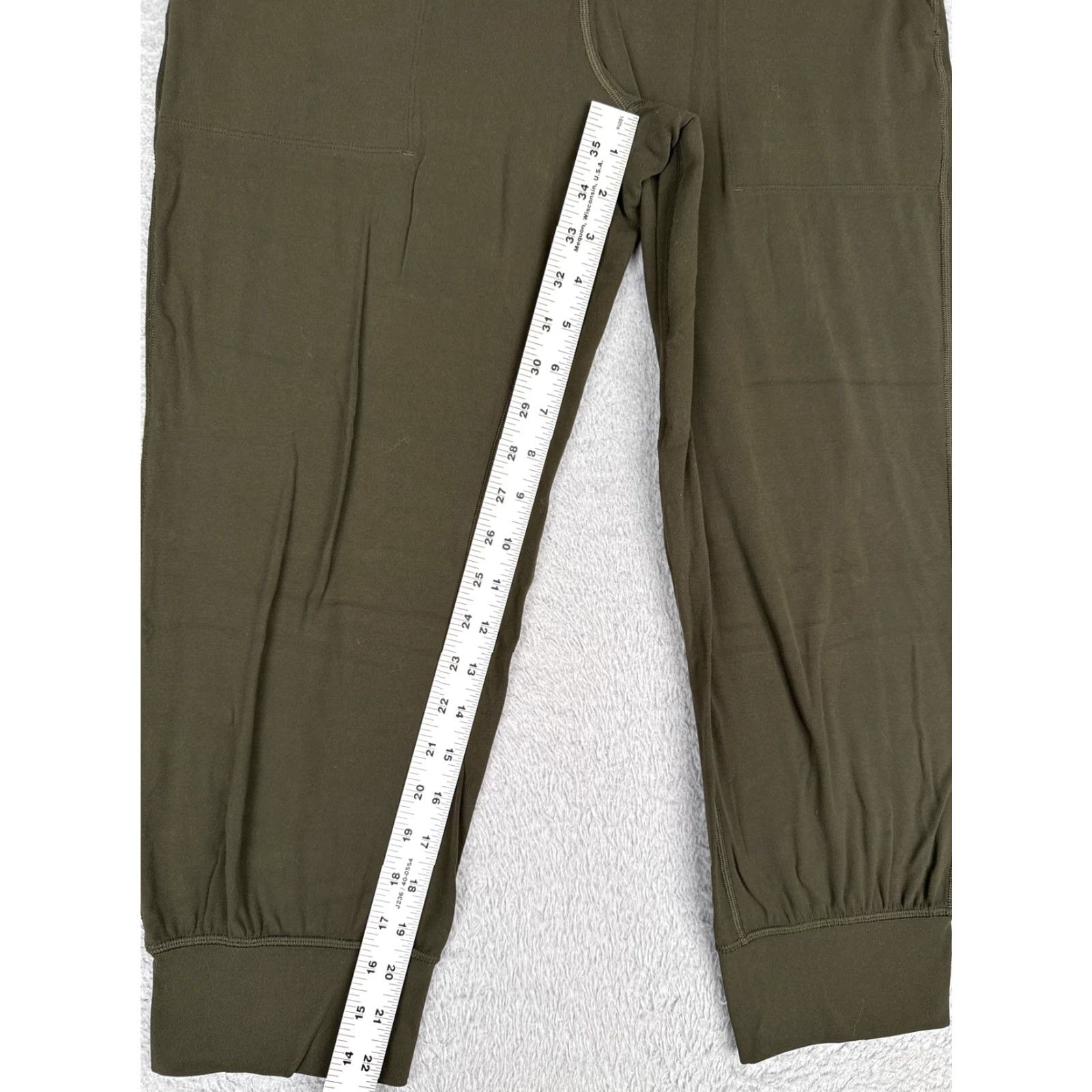 Lululemon Lululemon Pants Women 10 Green Align Jogger Crop 23" Gym Yoga Workout W6ATAS Size 32" / US 10 / IT 46 - 5 Thumbnail