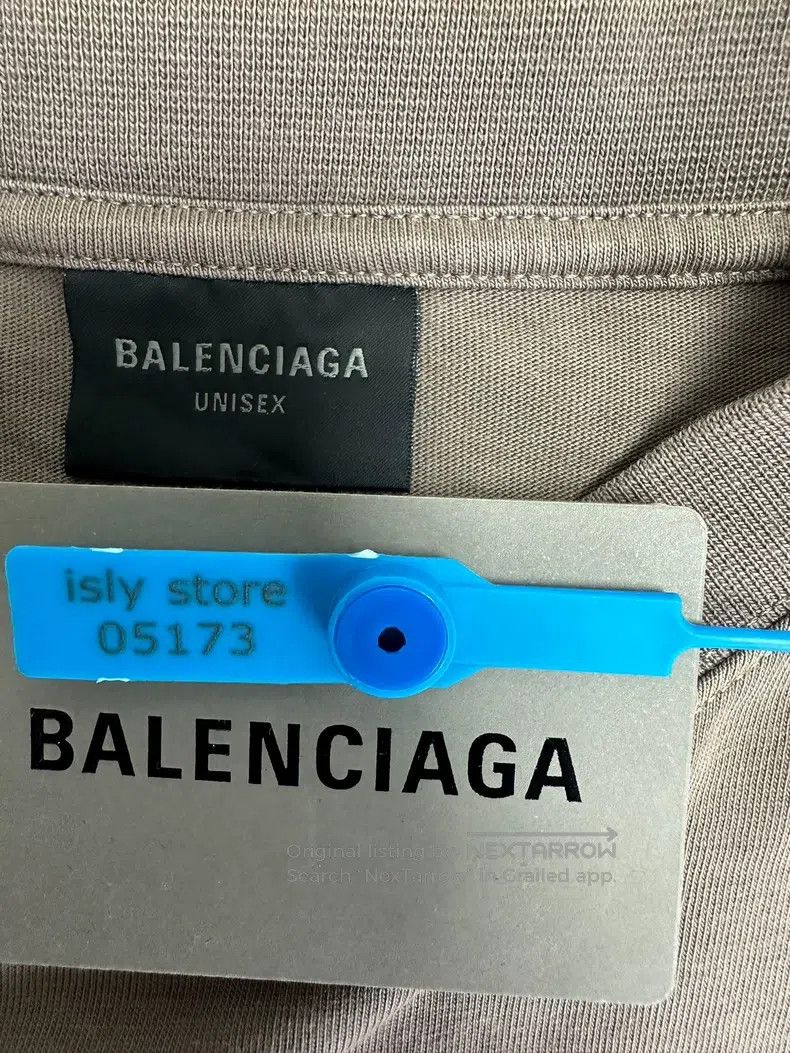 Balenciaga Balenciaga Casual Loose Letter Printed Long Sleeve T-Shirt Size US L / EU 52-54 / 3 - 4 Thumbnail